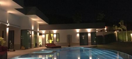 Fabulous modern luxury pool villa on large plot near beach Fabulous modern luxury pool villa on large plot near beach